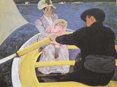 Mary Cassatt The Boating Party (mk09) china oil painting image